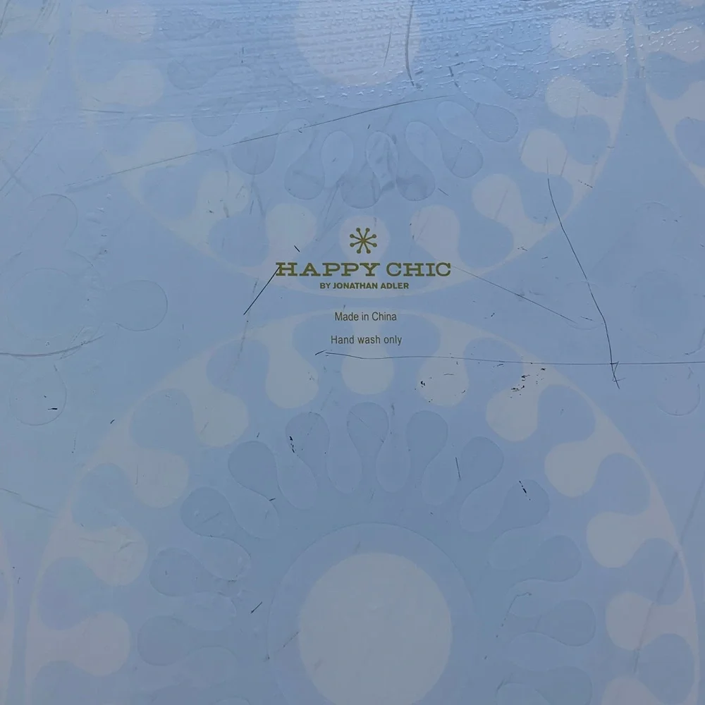 Happy chic Jonathan Adler serving tray.